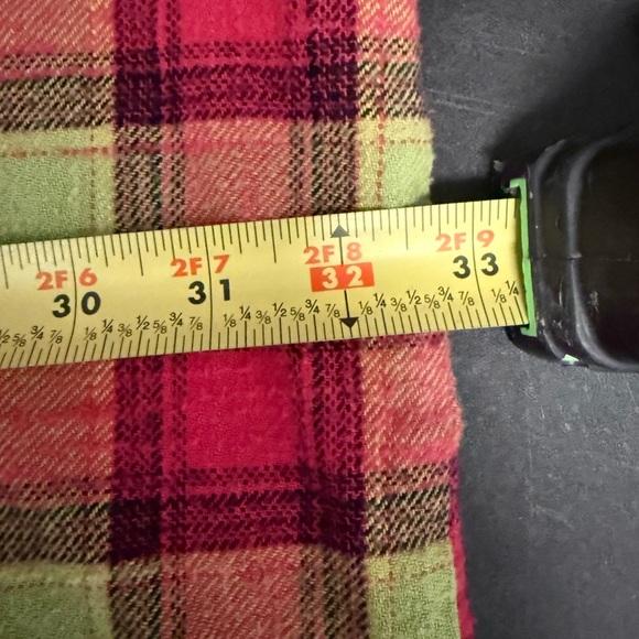 BDG Urban Outfitters One Way Or Another Plaid Flannel Buttondown Top L 275782 - Picture 9 of 9